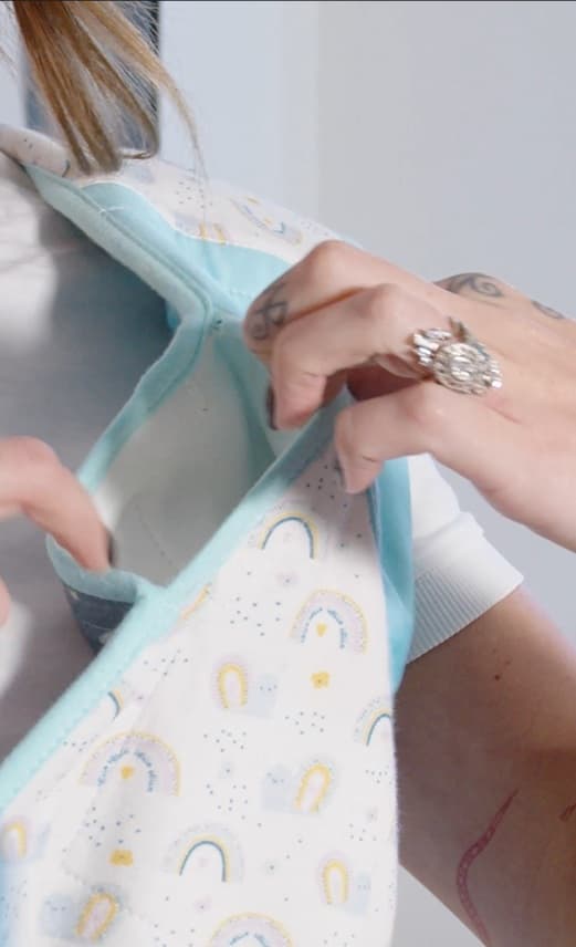 Cool Cuddle gel pack ready for nighttime fever care